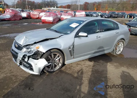 2015 Chevrolet Ss из США, поврежденный, VIN 6G3F15RW1FL117754